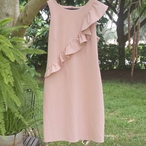 Women's Wrapper one side raffle sleeveless dress 8